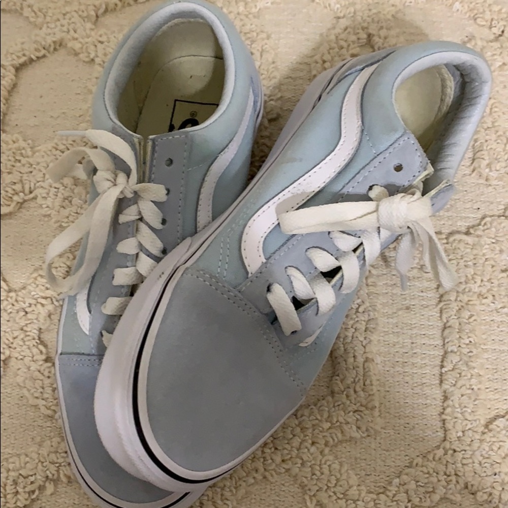 Baby Blue Old Skool Vans